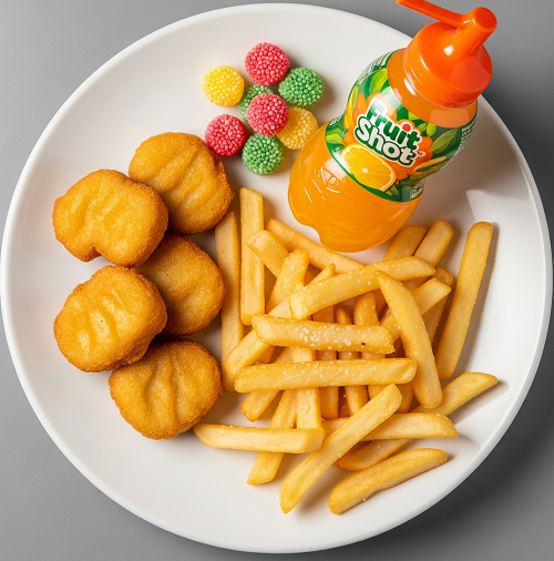 Kids Quorn Nuggets & Chips 
