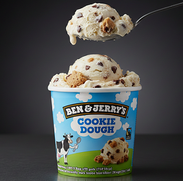 Ben & Jerry's Cookie Dough Ice Cream 