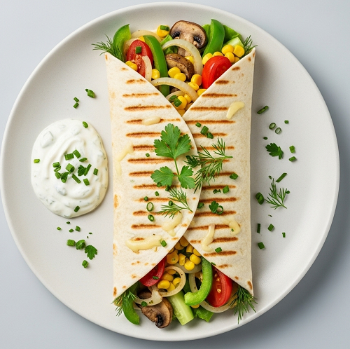 Salad In Pitta Bread 