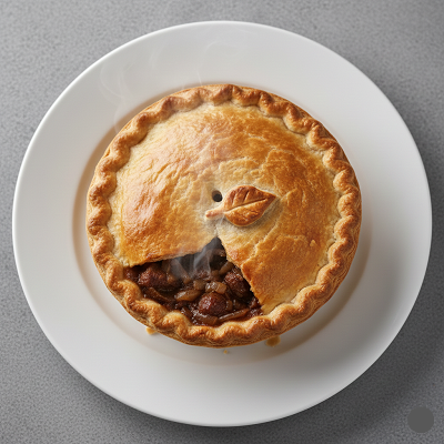 Beef & Onion Pie 