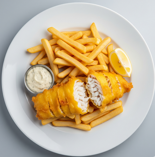 Mini Cod Fish & Chips 
