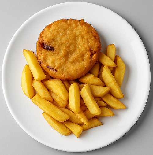 Mini Cheeseburger & Chips 