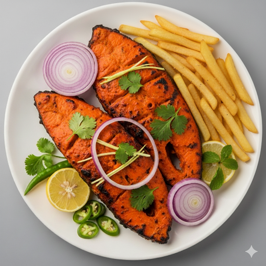 Masala Fish & Chips 